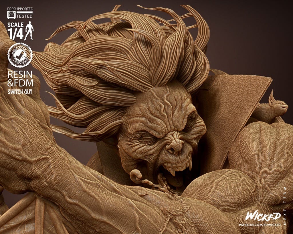 P站图纸印象馆 3DWicked 漫威 莫比亚斯 3DWicked 漫威 莫比亚斯