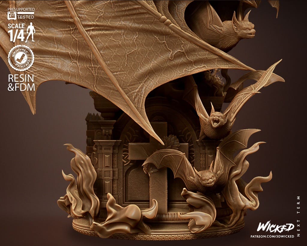 P站图纸印象馆 3DWicked 漫威 莫比亚斯 3DWicked 漫威 莫比亚斯