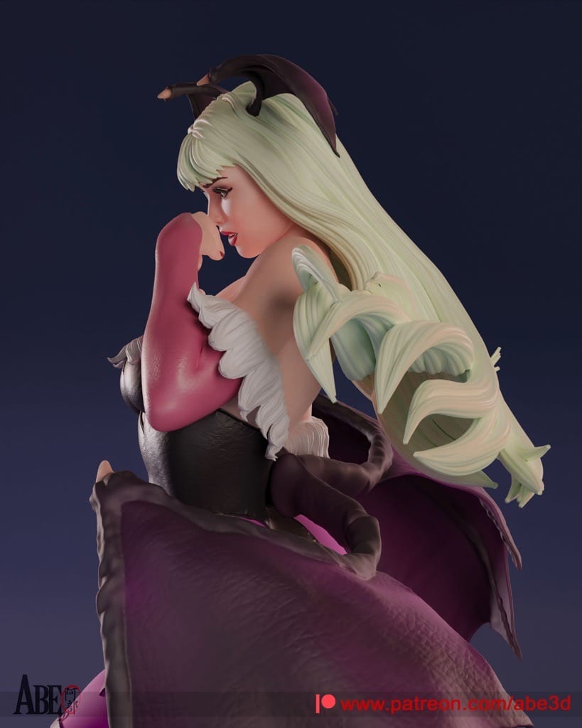 P站图纸印象馆 ABE3D 恶魔战士 莫莉卡·安斯兰特 ABE3D 恶魔战士 莫莉卡·安斯兰特