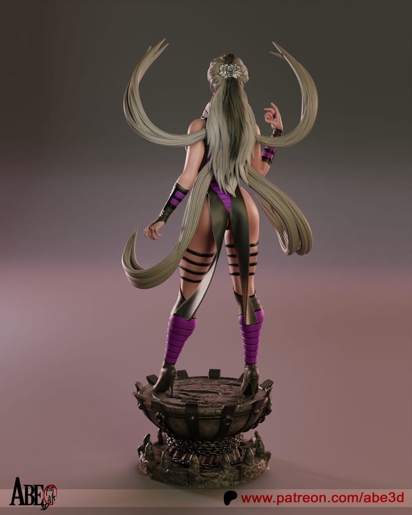 P站图纸印象馆 ABE3D 真人快打 邪恶女王 ABE3D 真人快打 邪恶女王