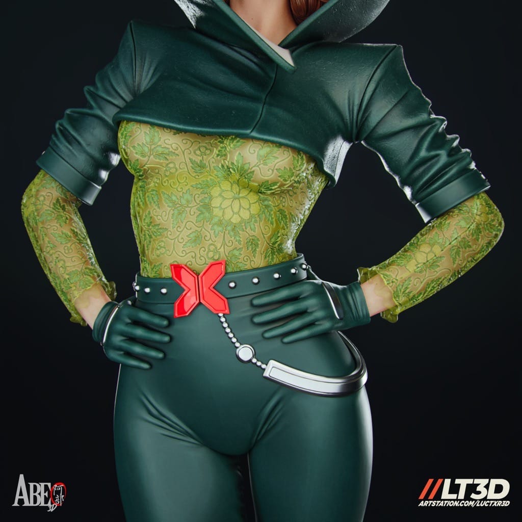 P站图纸印象馆 ABE3D 漫威 X战警 罗刹女 ABE3D 漫威 X战警 罗刹女