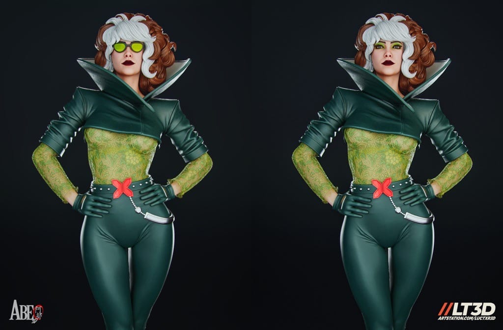 P站图纸印象馆 ABE3D 漫威 X战警 罗刹女 ABE3D 漫威 X战警 罗刹女