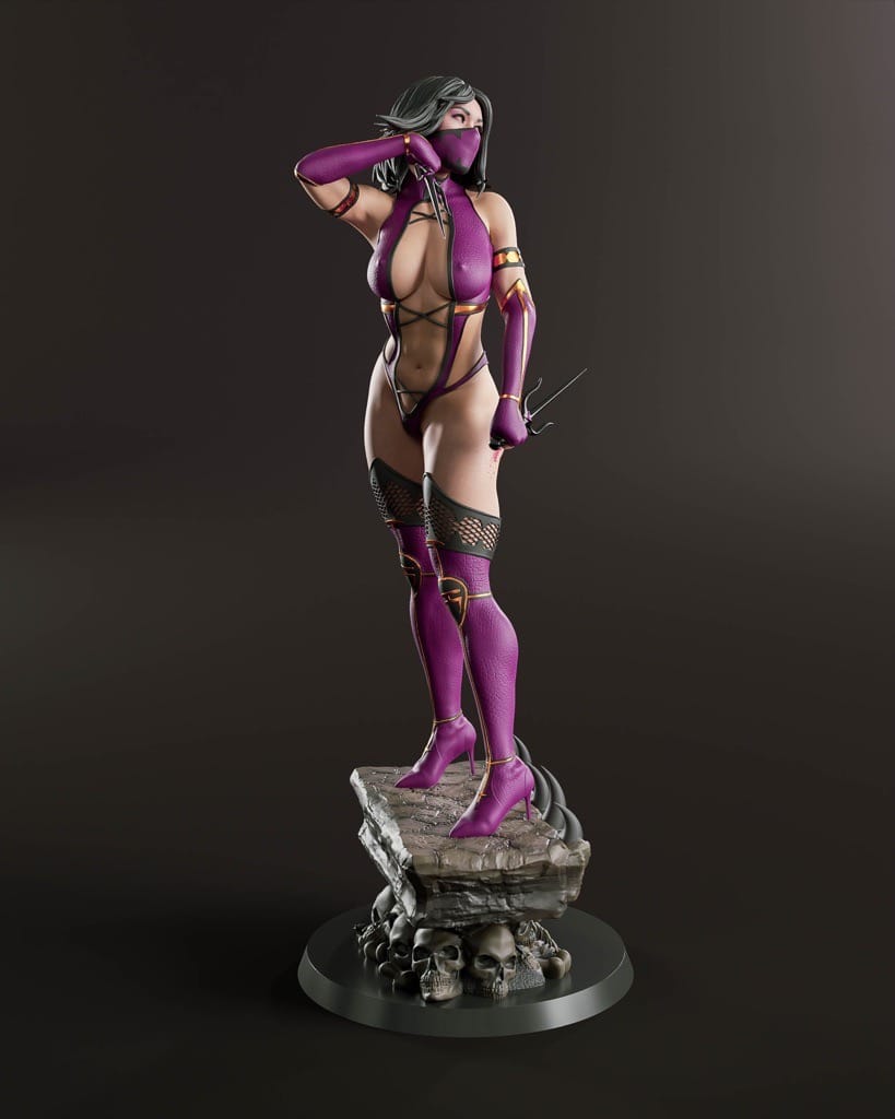 P站图纸印象馆 ABE3D 真人快打 美莲娜 ABE3D 真人快打 美莲娜