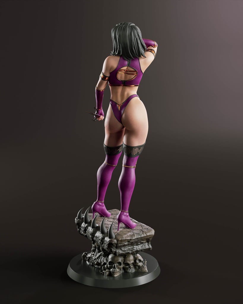 P站图纸印象馆 ABE3D 真人快打 美莲娜 ABE3D 真人快打 美莲娜