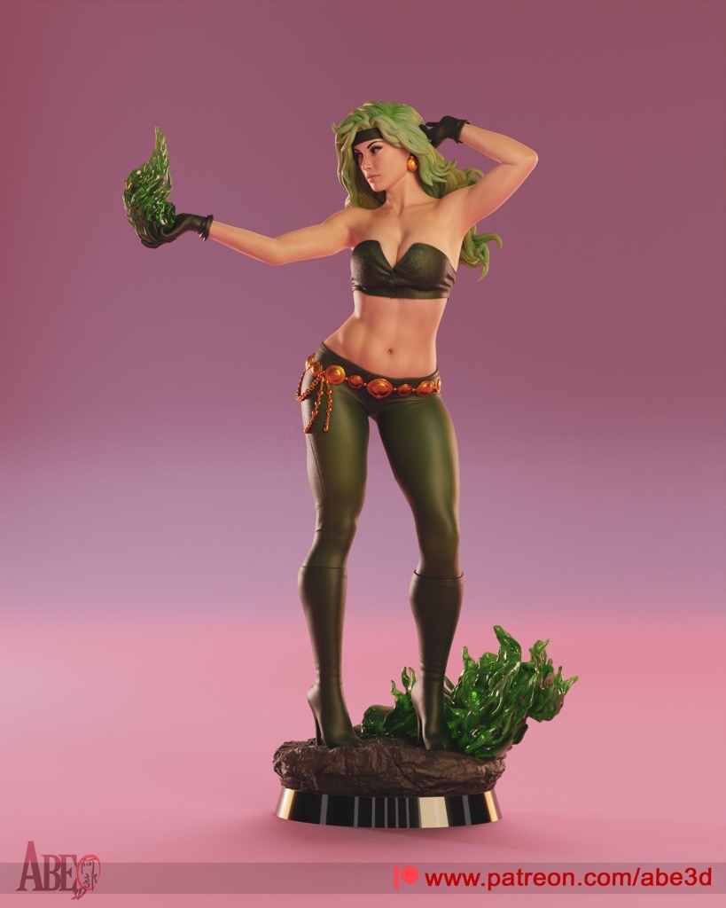 P站图纸印象馆 ABE3D DC漫画 烈火 ABE3D DC漫画 烈火