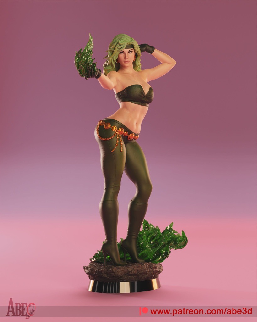 P站图纸印象馆 ABE3D DC漫画 烈火 ABE3D DC漫画 烈火