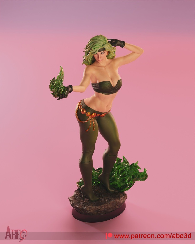 P站图纸印象馆 ABE3D DC漫画 烈火 ABE3D DC漫画 烈火