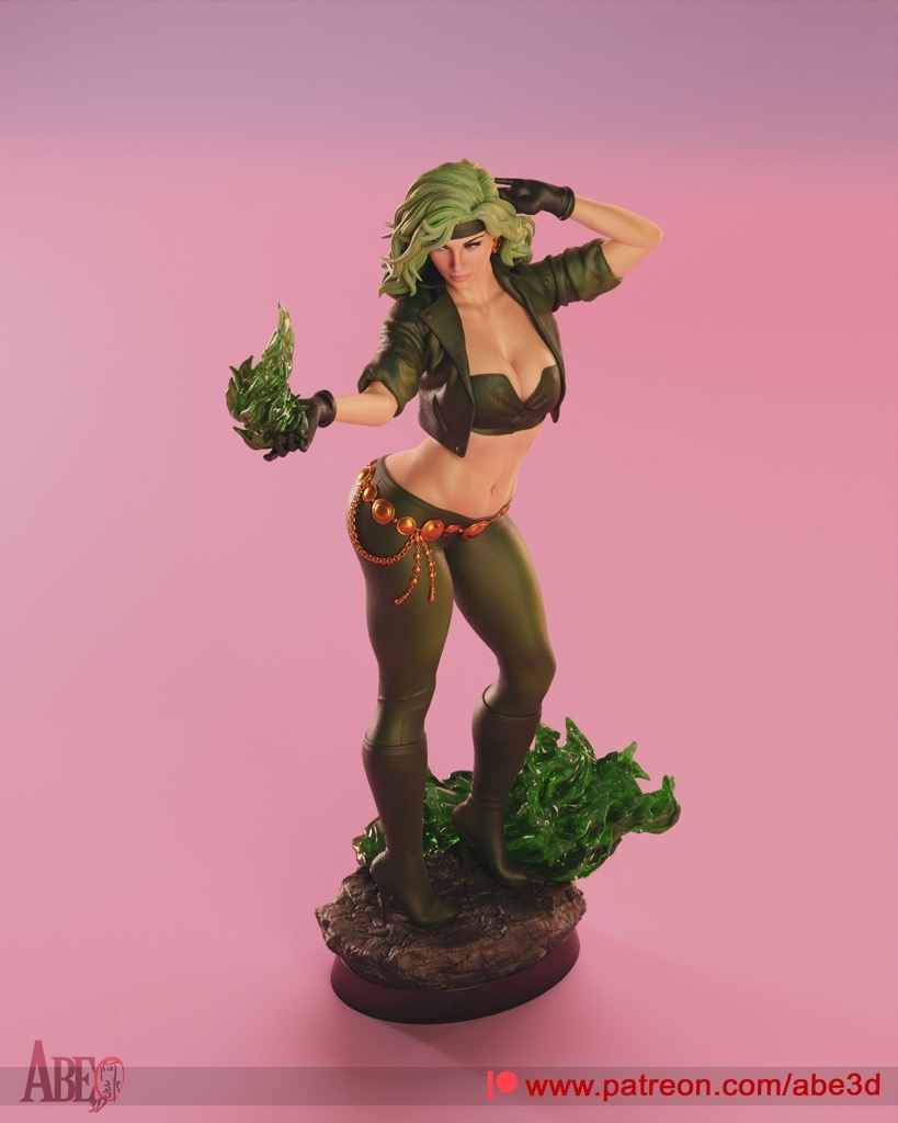 P站图纸印象馆 ABE3D DC漫画 烈火 ABE3D DC漫画 烈火