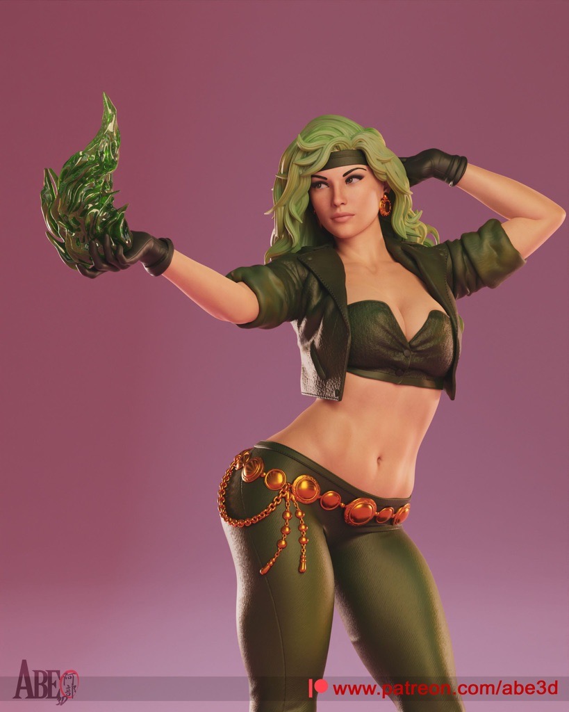 P站图纸印象馆 ABE3D DC漫画 烈火 ABE3D DC漫画 烈火