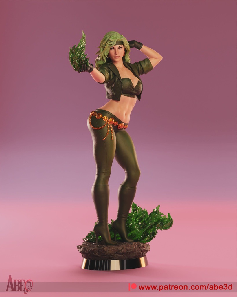 P站图纸印象馆 ABE3D DC漫画 烈火 ABE3D DC漫画 烈火