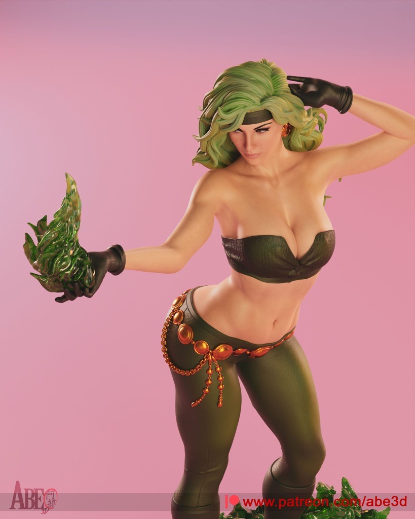 P站图纸印象馆 ABE3D DC漫画 烈火 ABE3D DC漫画 烈火