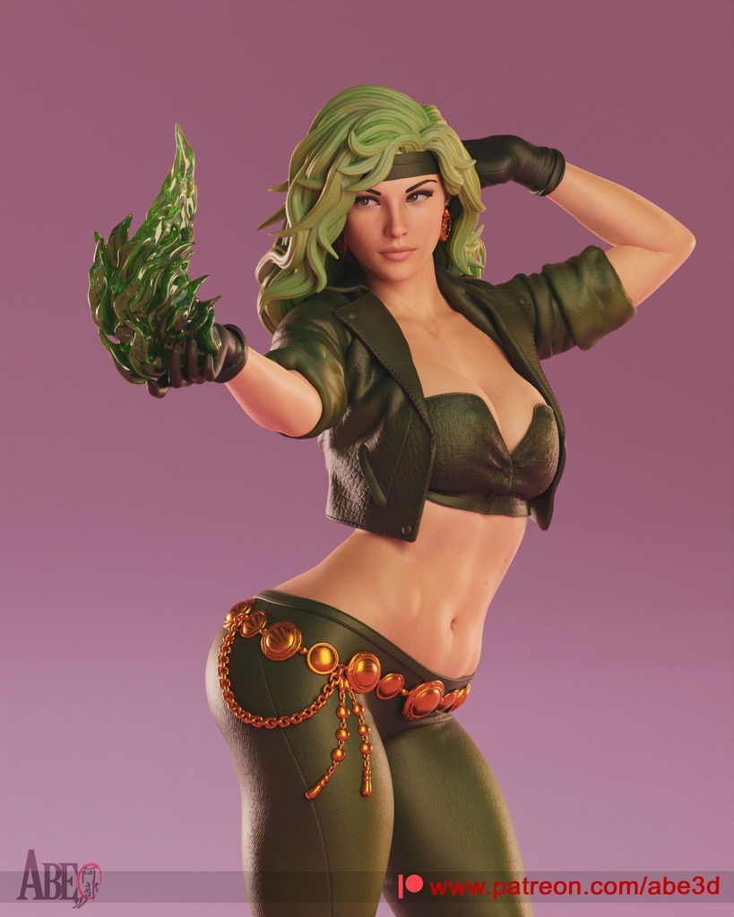 P站图纸印象馆 ABE3D DC漫画 烈火 ABE3D DC漫画 烈火