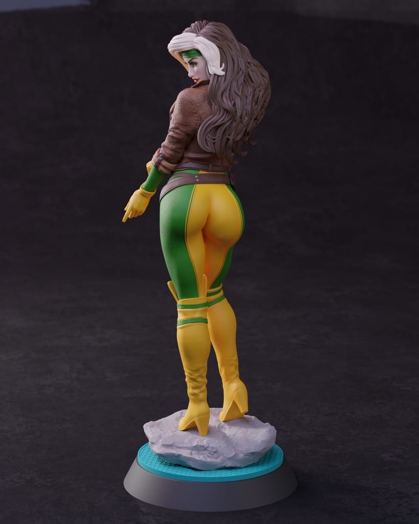 P站图纸印象馆 ABE3D 漫威 X战警 罗刹女 ABE3D 漫威 X战警 罗刹女