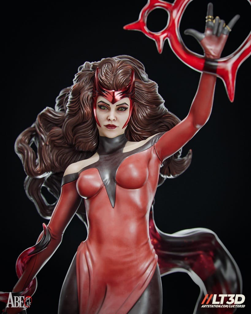 P站图纸印象馆 ABE3D 漫威 X战警 绯红女巫 ABE3D 漫威 X战警 绯红女巫