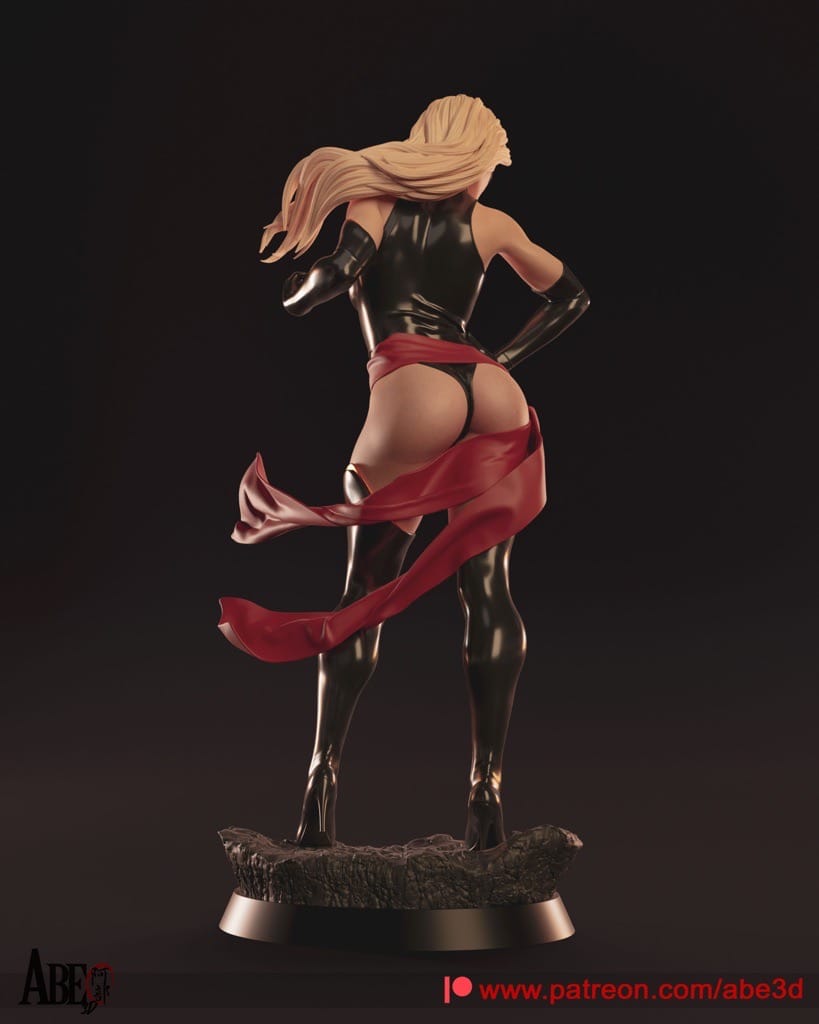 P站图纸印象馆 ABE3D 漫威 复联 惊奇队长 ABE3D 漫威 复联 惊奇队长