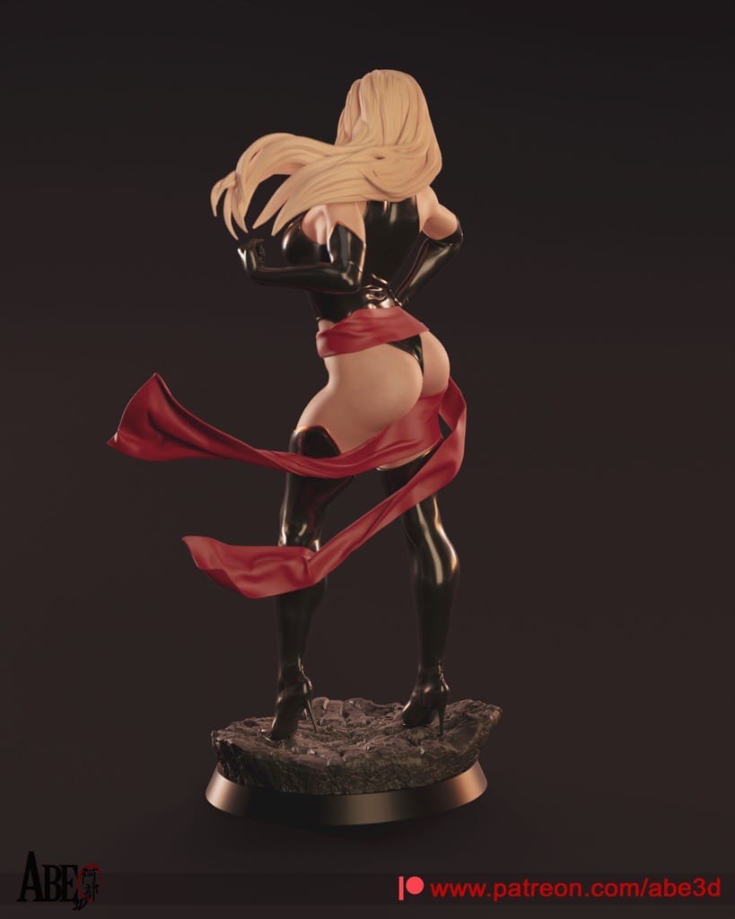 P站图纸印象馆 ABE3D 漫威 复联 惊奇队长 ABE3D 漫威 复联 惊奇队长