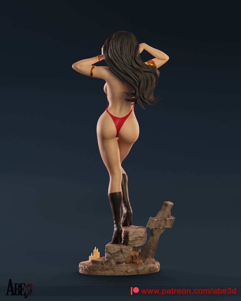 P站图纸印象馆 ABE3D 太空吸血鬼 梵蓓娜 ABE3D 太空吸血鬼 梵蓓娜