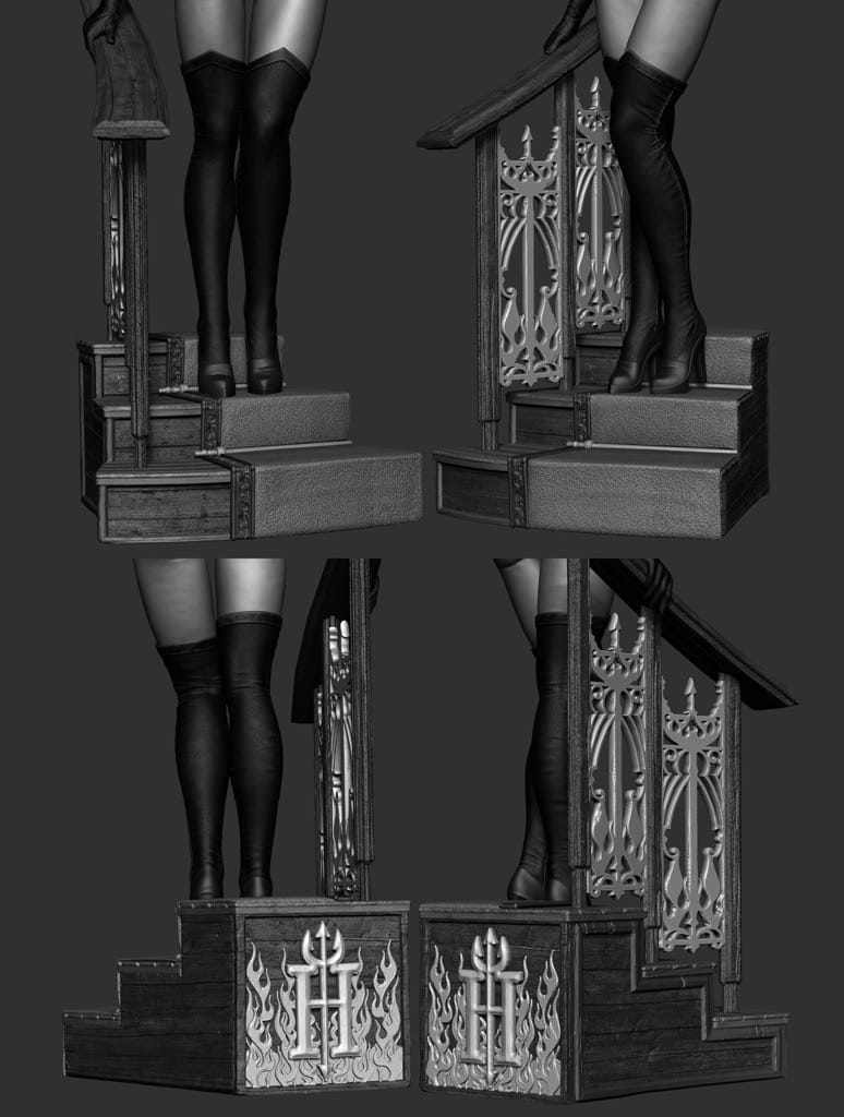 P站图纸印象馆 ABE3D 漫威 X战警 黑皇后 ABE3D 漫威 X战警 黑皇后