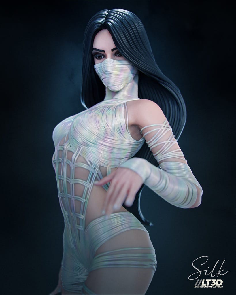 P站图纸印象馆 ABE3D 漫威 蜘蛛侠 蛛丝 ABE3D 漫威 蜘蛛侠 蛛丝