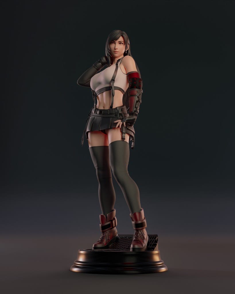 P站图纸印象馆 ABE3D 最终幻想 蒂法·洛克哈特 ABE3D 最终幻想 蒂法·洛克哈特