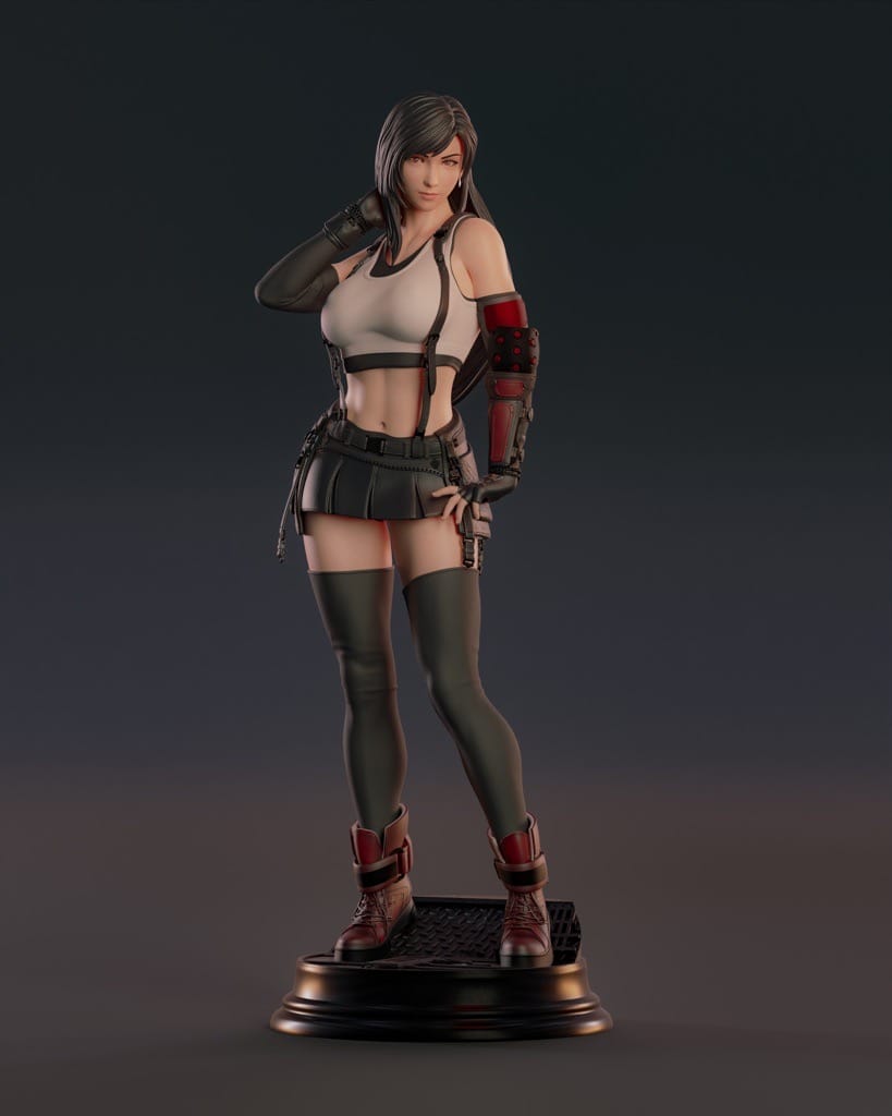 P站图纸印象馆 ABE3D 最终幻想 蒂法·洛克哈特 ABE3D 最终幻想 蒂法·洛克哈特