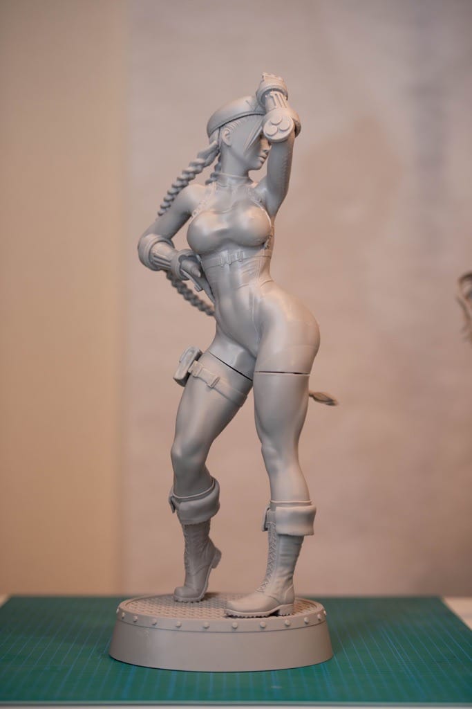 P站图纸印象馆 ABE3D 街头霸王 嘉米 ABE3D 街头霸王 嘉米