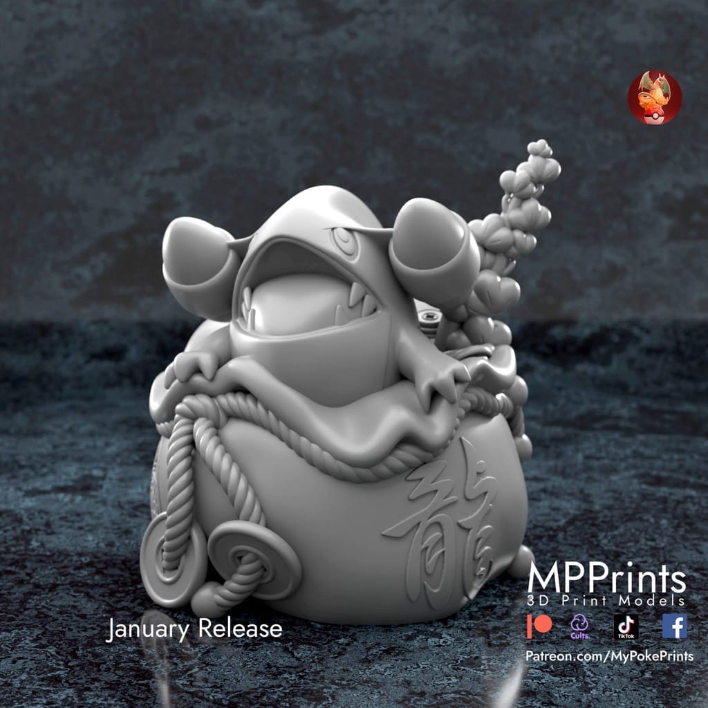 P站图纸印象馆 口袋妖怪 象牙猪 口袋妖怪 象牙猪