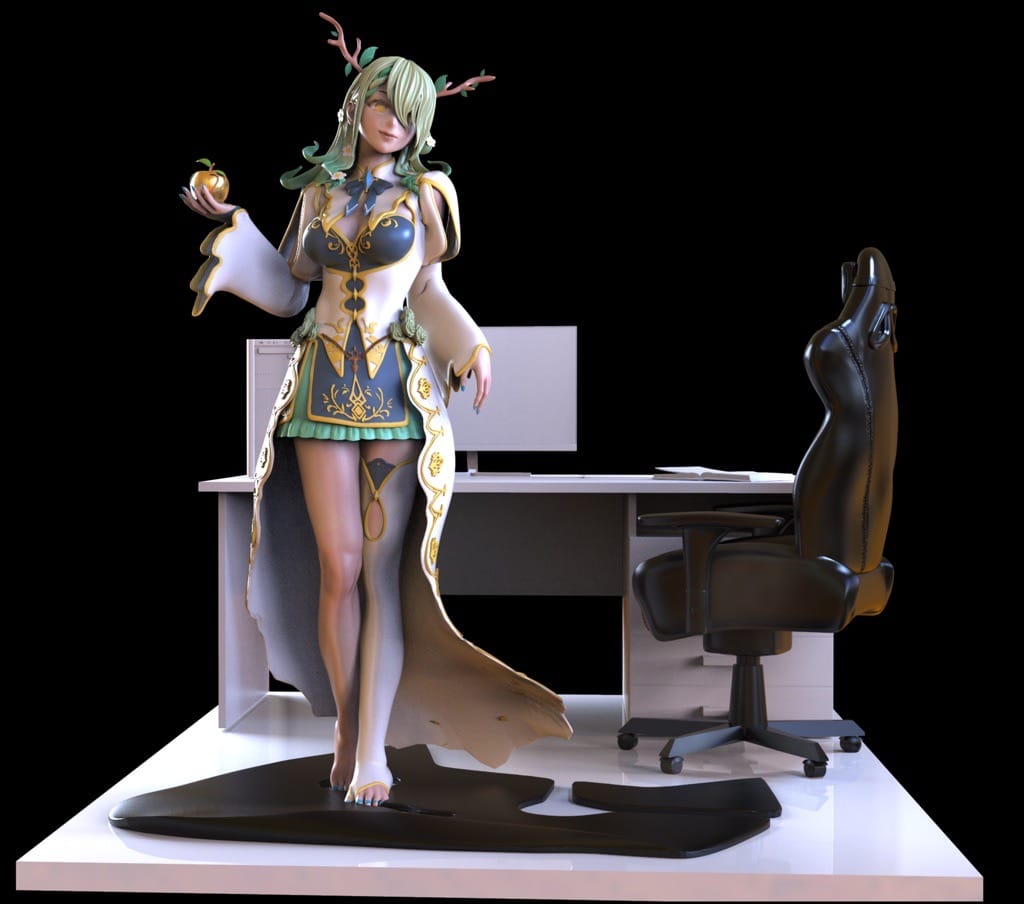 P站图纸印象馆 ANIME GIRLS 塞莱希·法娜 ANIME GIRLS 塞莱希·法娜