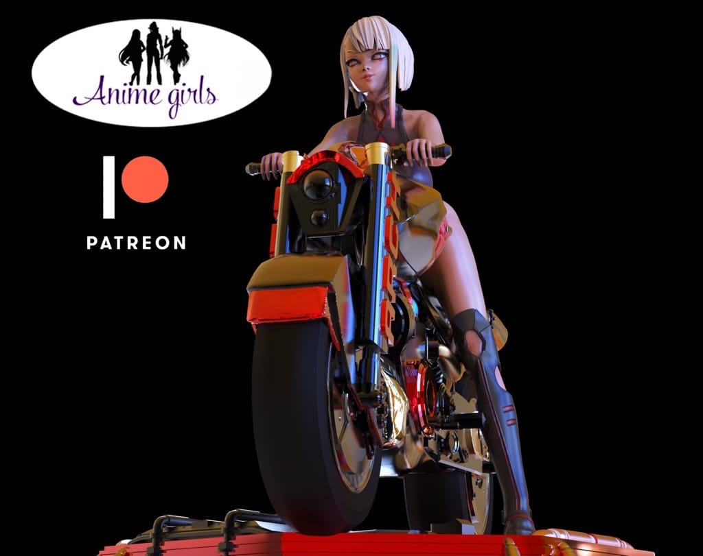 P站图纸印象馆 ANIME GIRLS 边缘行者 露西 ANIME GIRLS 边缘行者 露西