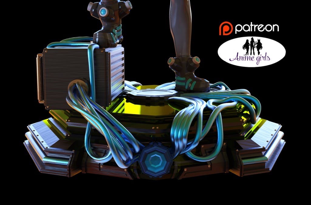 P站图纸印象馆 ANIME GIRLS 杀戮都市 下平玲花 ANIME GIRLS 杀戮都市 下平玲花