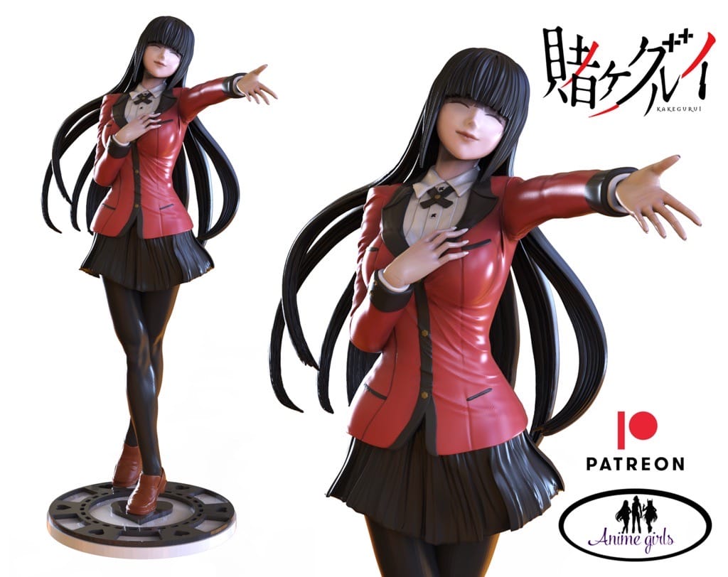 P站图纸印象馆 ANIME GIRLS 狂赌之渊 蛇喰梦子 ANIME GIRLS 狂赌之渊 蛇喰梦子