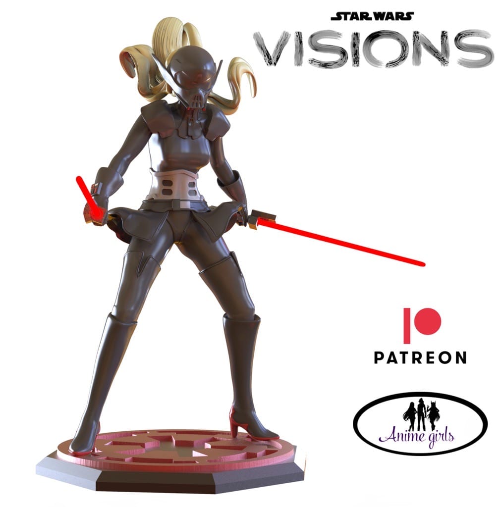 P站图纸印象馆 ANIME GIRLS 星球大战 阿姆 ANIME GIRLS 星球大战 阿姆