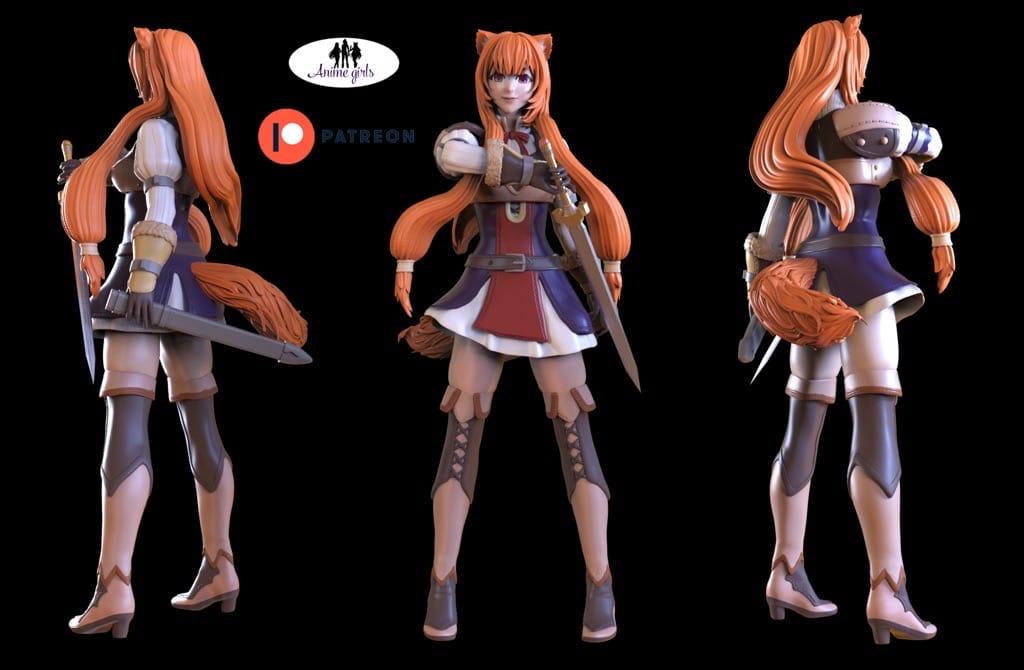 P站图纸印象馆 ANIME GIRLS 盾之勇者成名录 拉芙塔莉雅 ANIME GIRLS 盾之勇者成名录 拉芙塔莉雅