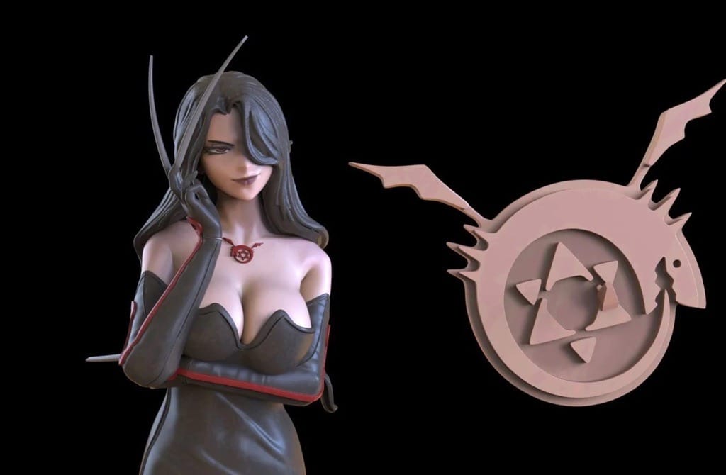 P站图纸印象馆 ANIME GIRLS 钢之炼金术士 拉丝特 ANIME GIRLS 钢之炼金术士 拉丝特