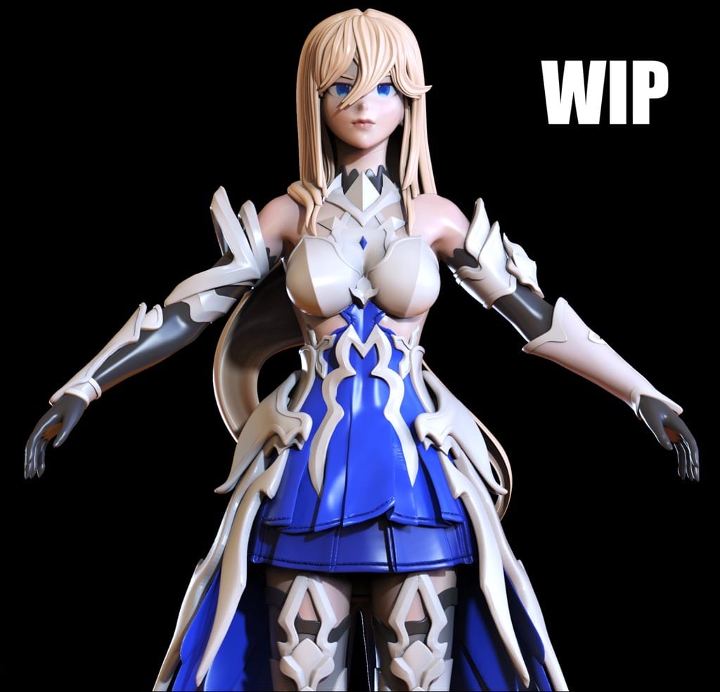 P站图纸印象馆 ANIME GIRLS 光明骑士 ANIME GIRLS 光明骑士