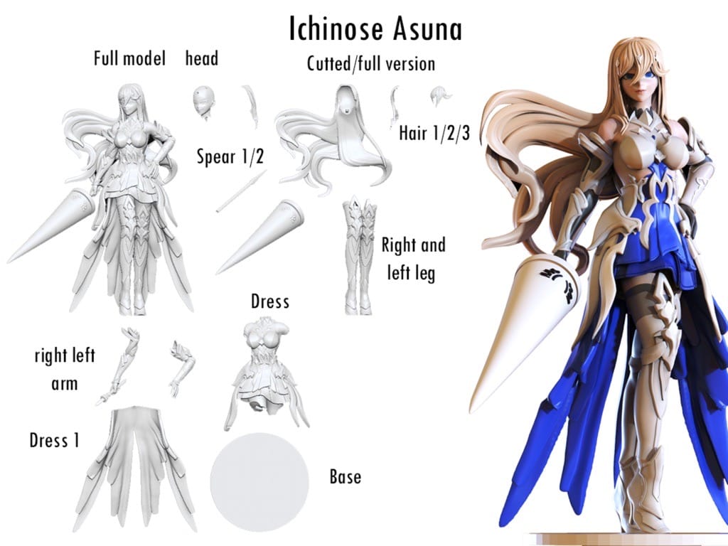 P站图纸印象馆 ANIME GIRLS 光明骑士 ANIME GIRLS 光明骑士