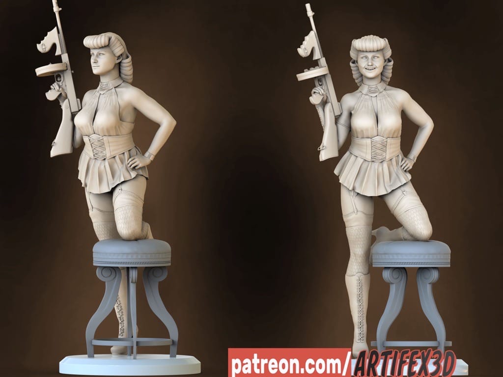 P站图纸印象馆 Artifex3d DC漫画 守望者 Sally Jupiter Artifex3d DC漫画 守望者 Sally Jupiter