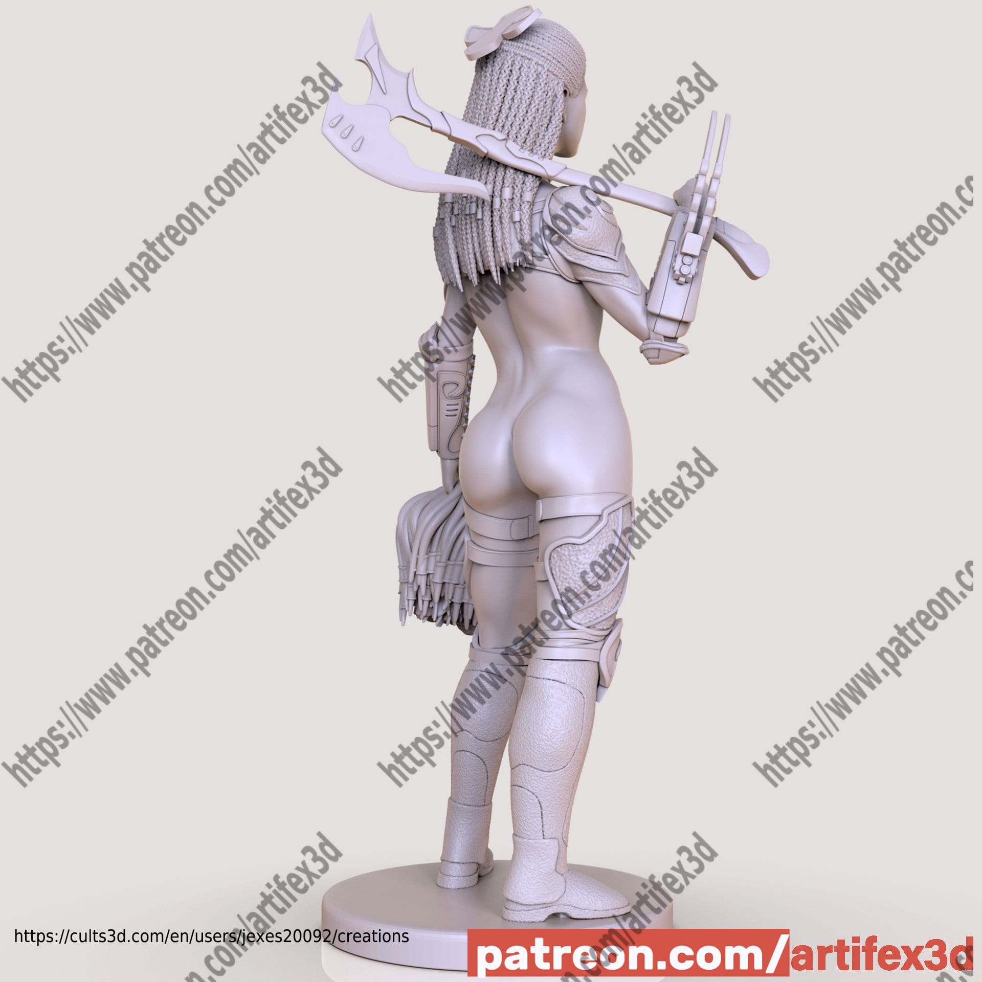 P站图纸印象馆 Artifex3d 铁血战士 野口真知子 Artifex3d 铁血战士 野口真知子