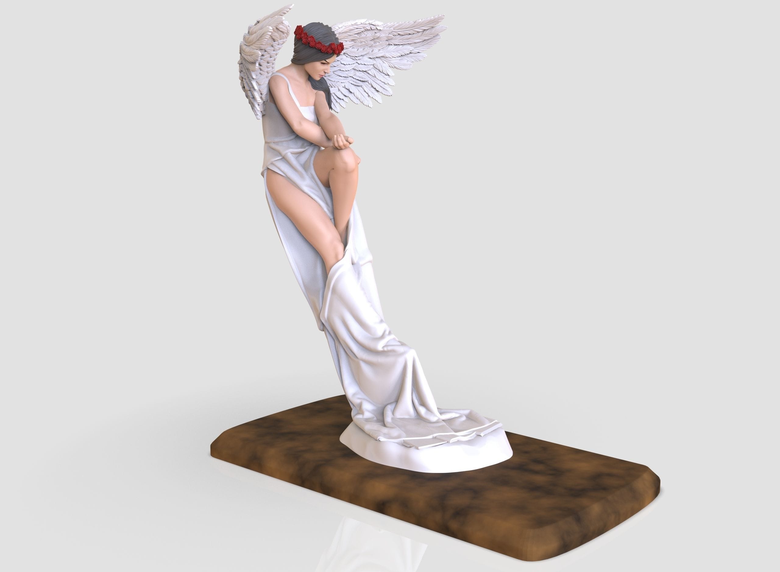 P站图纸印象馆 Artifex3d 带翅膀的天使 Artifex3d 带翅膀的天使