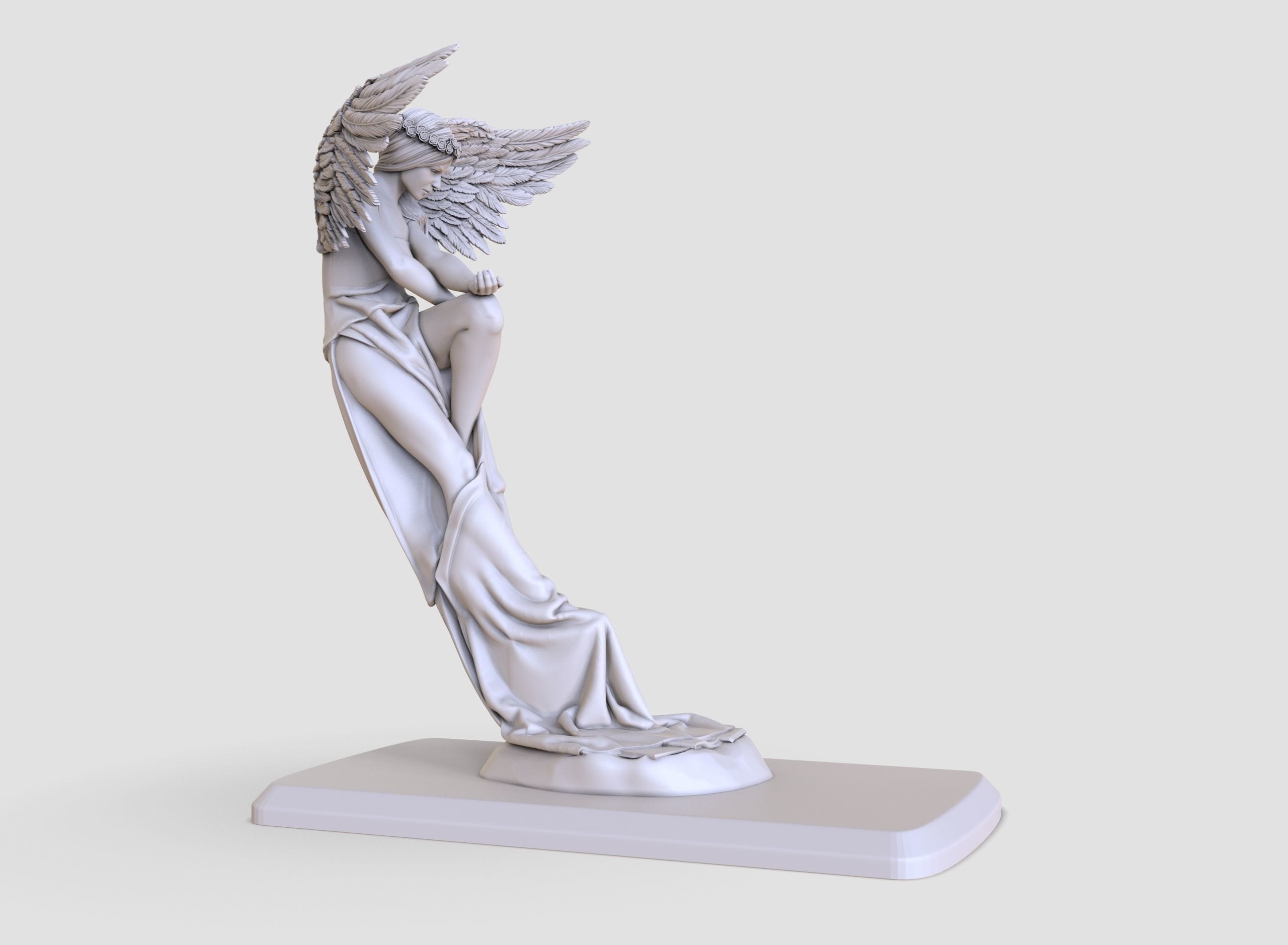 P站图纸印象馆 Artifex3d 带翅膀的天使 Artifex3d 带翅膀的天使