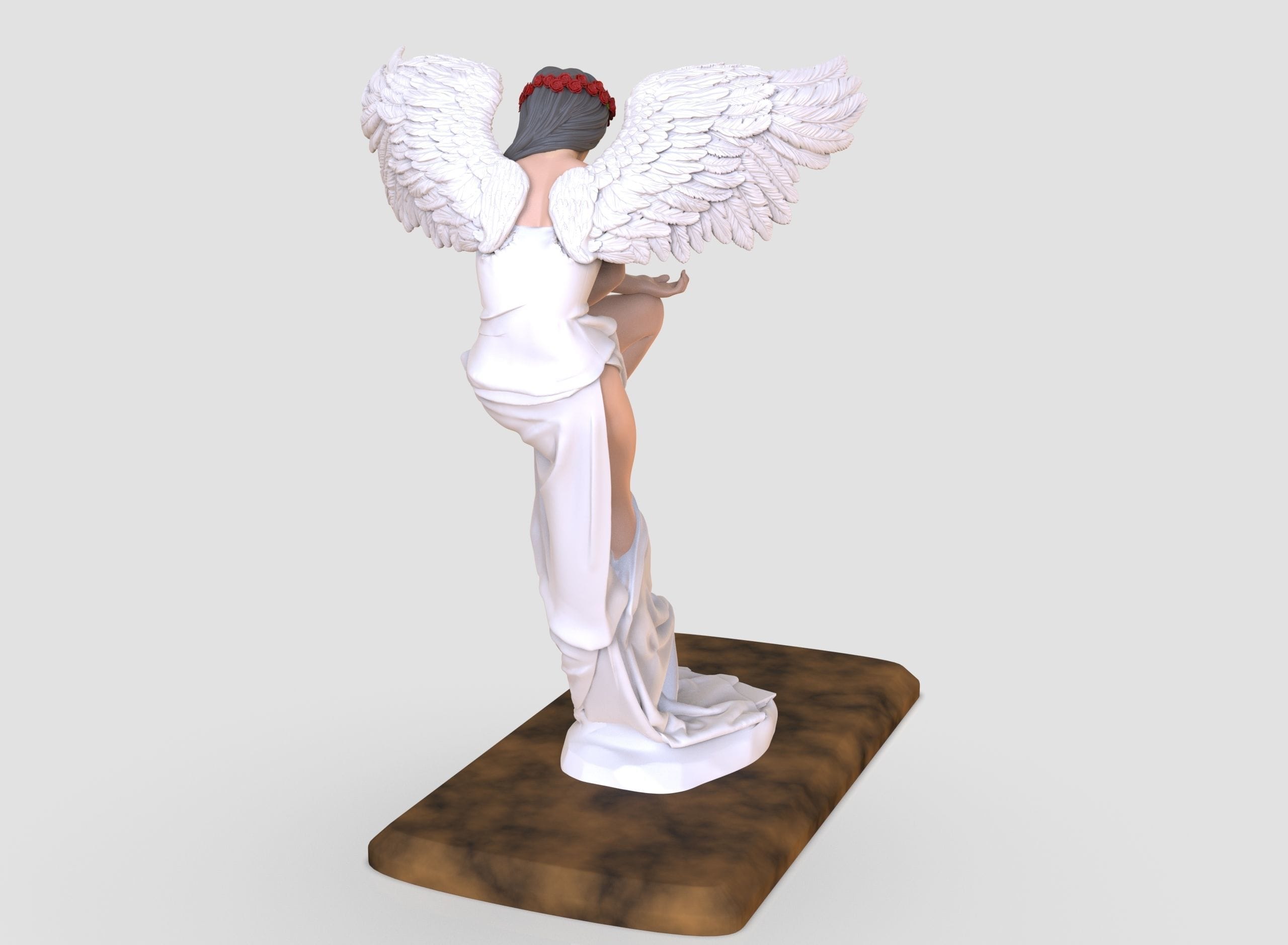 P站图纸印象馆 Artifex3d 带翅膀的天使 Artifex3d 带翅膀的天使