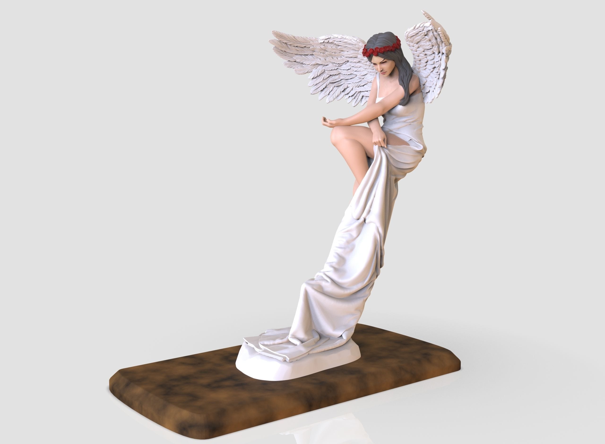 P站图纸印象馆 Artifex3d 带翅膀的天使 Artifex3d 带翅膀的天使