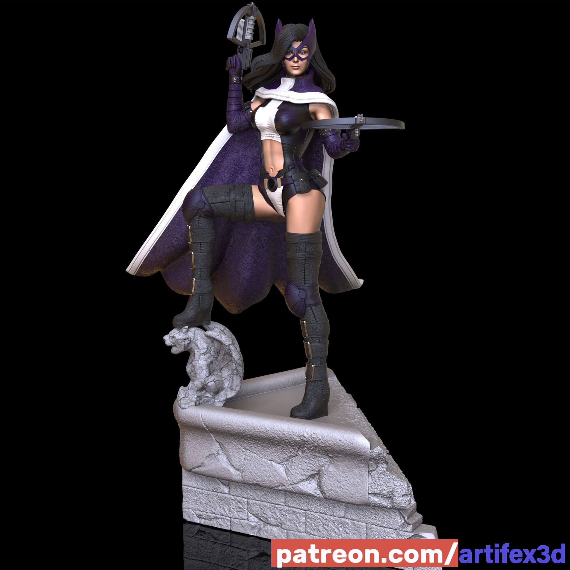 P站图纸印象馆 Artifex3d DC漫画 正义联盟 女猎手 Artifex3d DC漫画 正义联盟 女猎手