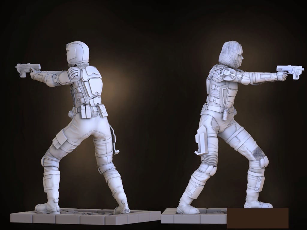 P站图纸印象馆 Artifex3d 新特警判官 Cassandra Anderson Artifex3d 新特警判官 Cassandra Anderson