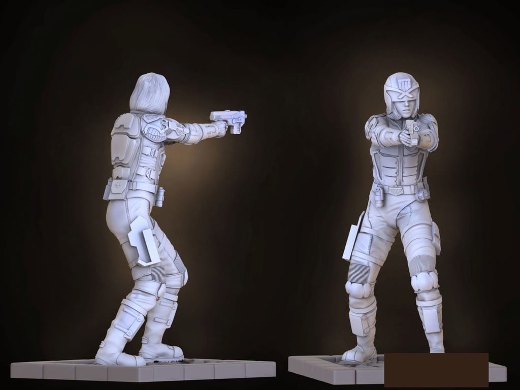 P站图纸印象馆 Artifex3d 新特警判官 Cassandra Anderson Artifex3d 新特警判官 Cassandra Anderson