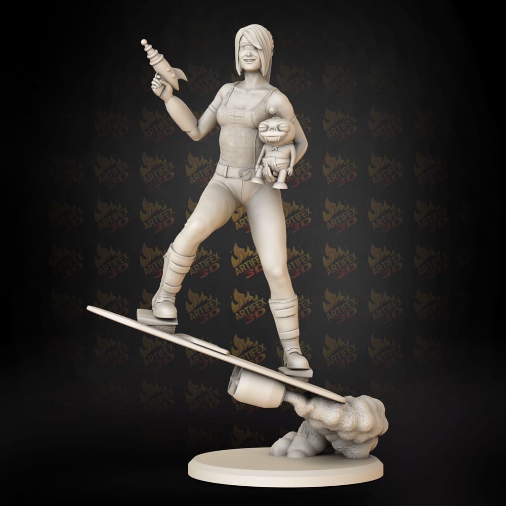 P站图纸印象馆 Artifex3d 飞出个未来 特朗嘉·莉拉 Artifex3d 飞出个未来 特朗嘉·莉拉