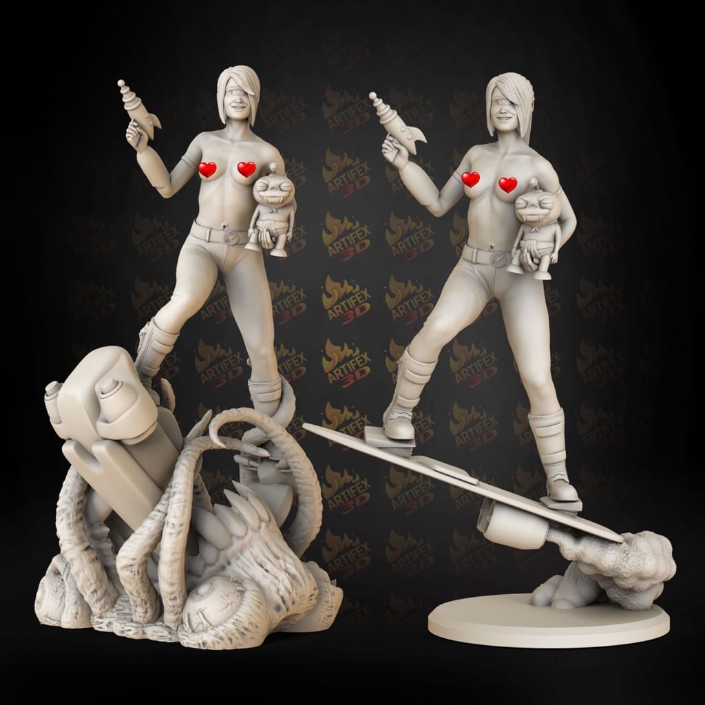 P站图纸印象馆 Artifex3d 飞出个未来 特朗嘉·莉拉 Artifex3d 飞出个未来 特朗嘉·莉拉