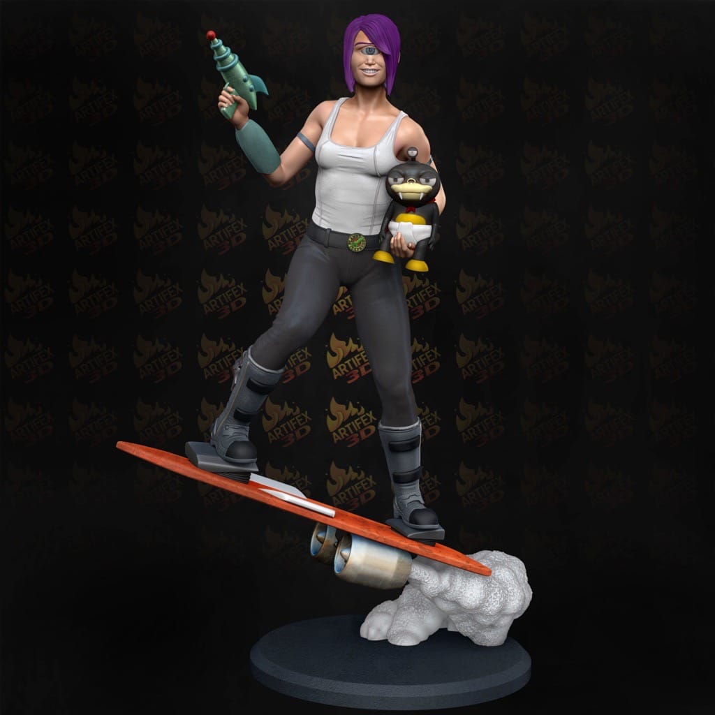 P站图纸印象馆 Artifex3d 飞出个未来 特朗嘉·莉拉 Artifex3d 飞出个未来 特朗嘉·莉拉