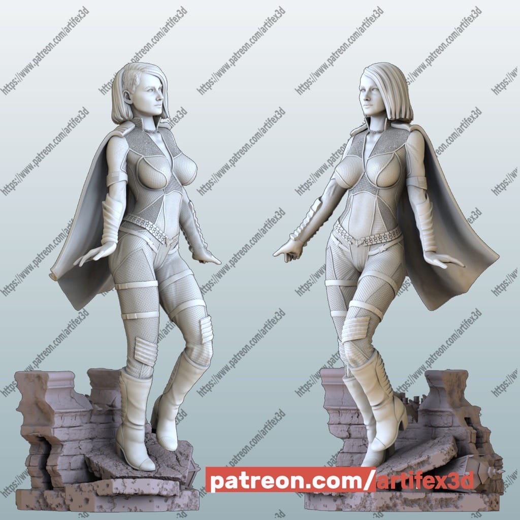 P站图纸印象馆 Artifex3d 黑袍纠察队 风暴 Artifex3d 黑袍纠察队 风暴