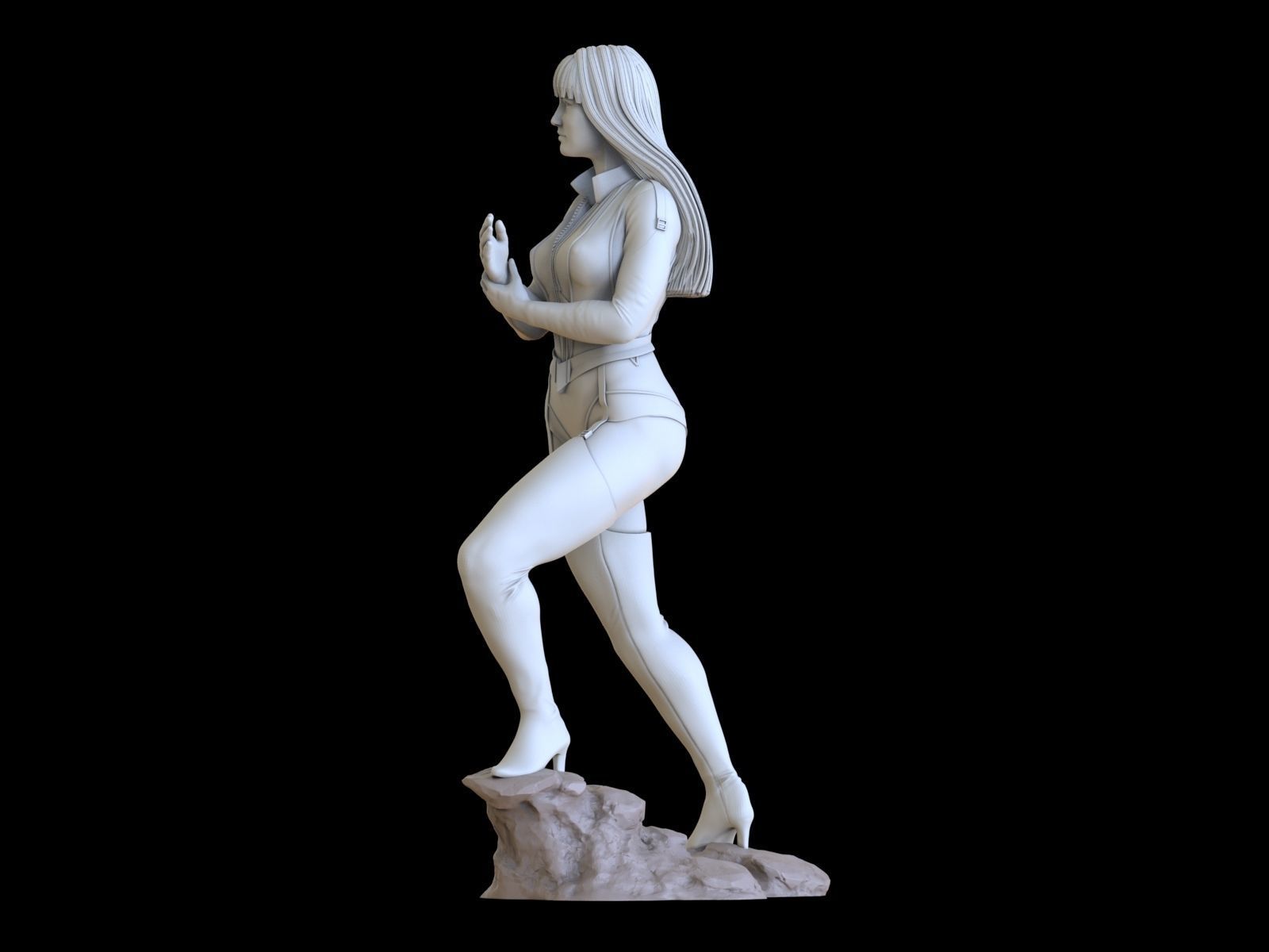 P站图纸印象馆 Artifex3d DC漫画 守望者 Silk Spectre Artifex3d DC漫画 守望者 Silk Spectre